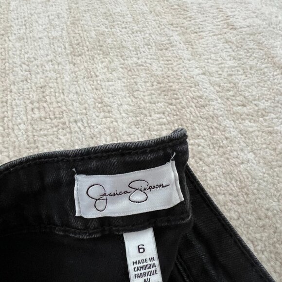Jessica Simpson High Rise Skinny Crop Jeans 6 - Picture 2 of 11